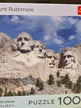 1000-Piece Mount Rushmore Puzzle